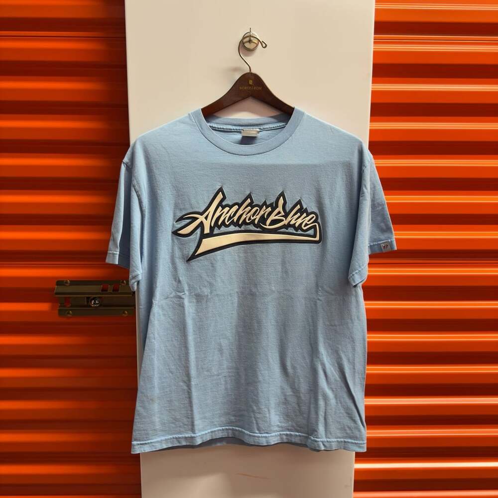 Anchor Blue T-Shirt Light Blue Graphic Tee